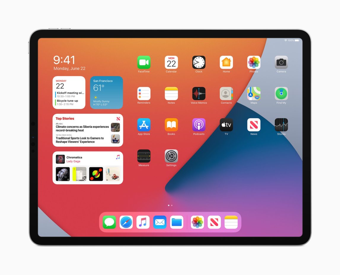 Apple、「iPadOS 14」を発表