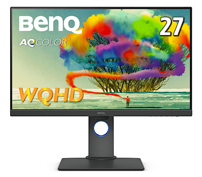 BenQのUSB-C対応WQHDモニターが割引価格に