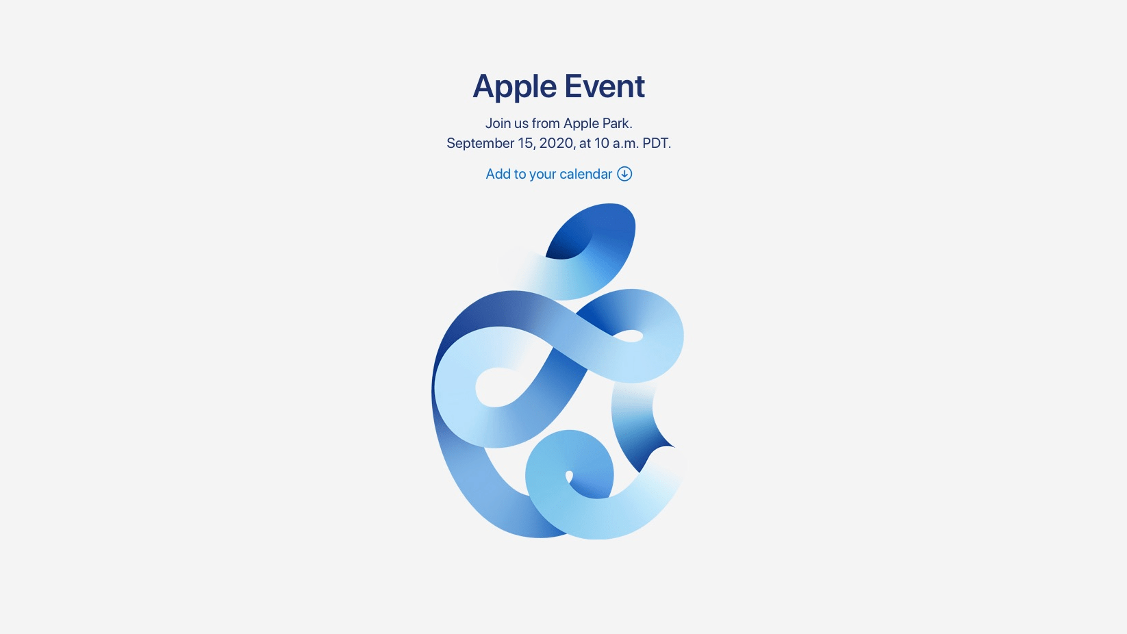 Apple、日本時間9月16日（水）午前2時より「Apple Event」開催