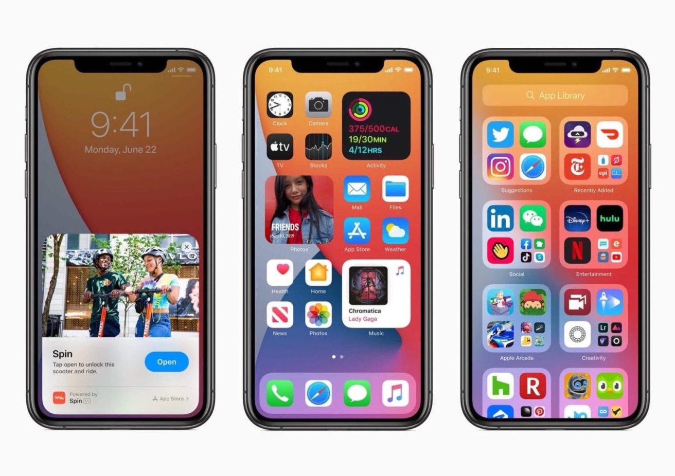 「iOS 14」「iPadOS 14」「watchOS 7」「tvOS 14」リリース