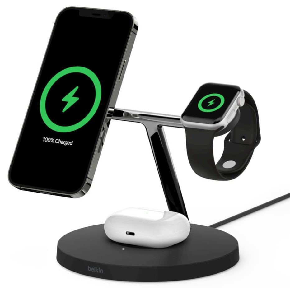 belkinboostchargepro3in1wirelesschargerwithmagsafe APPLE