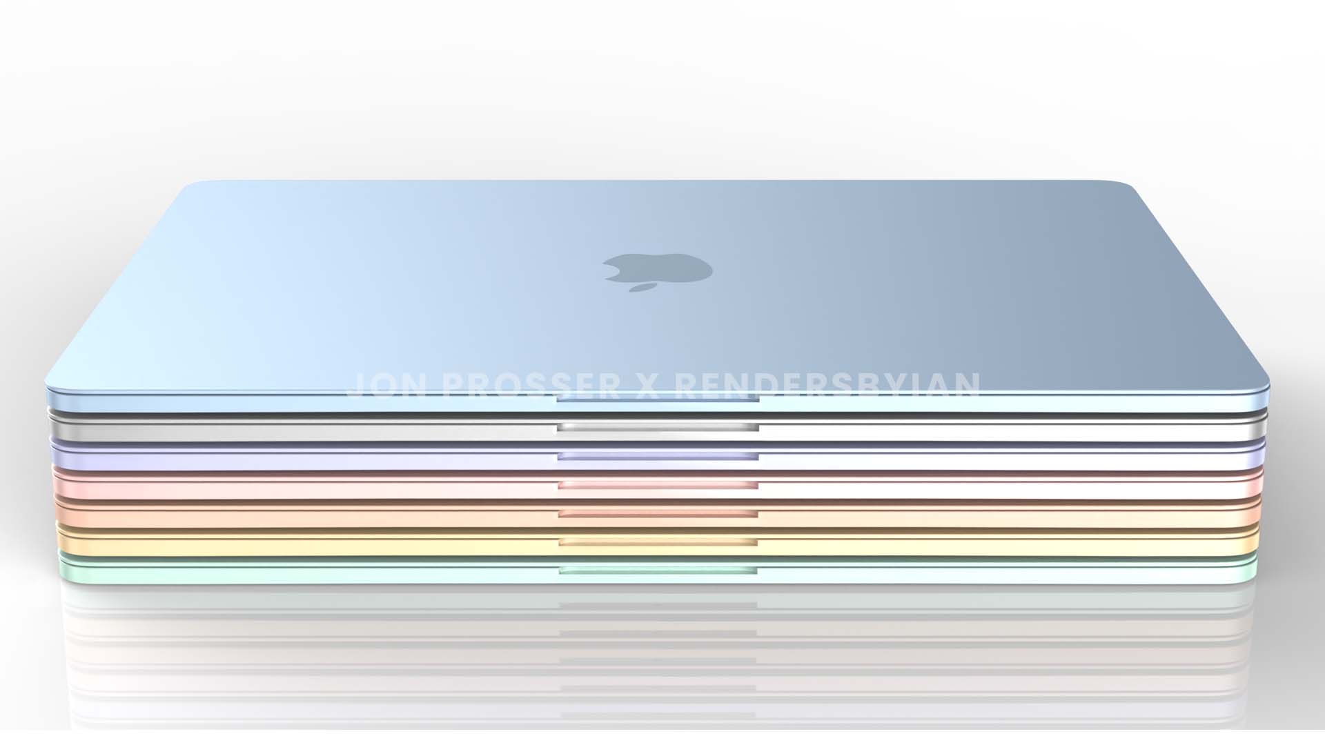 新しい「MacBook Air」は複数のカラー展開で2022年中頃に発売