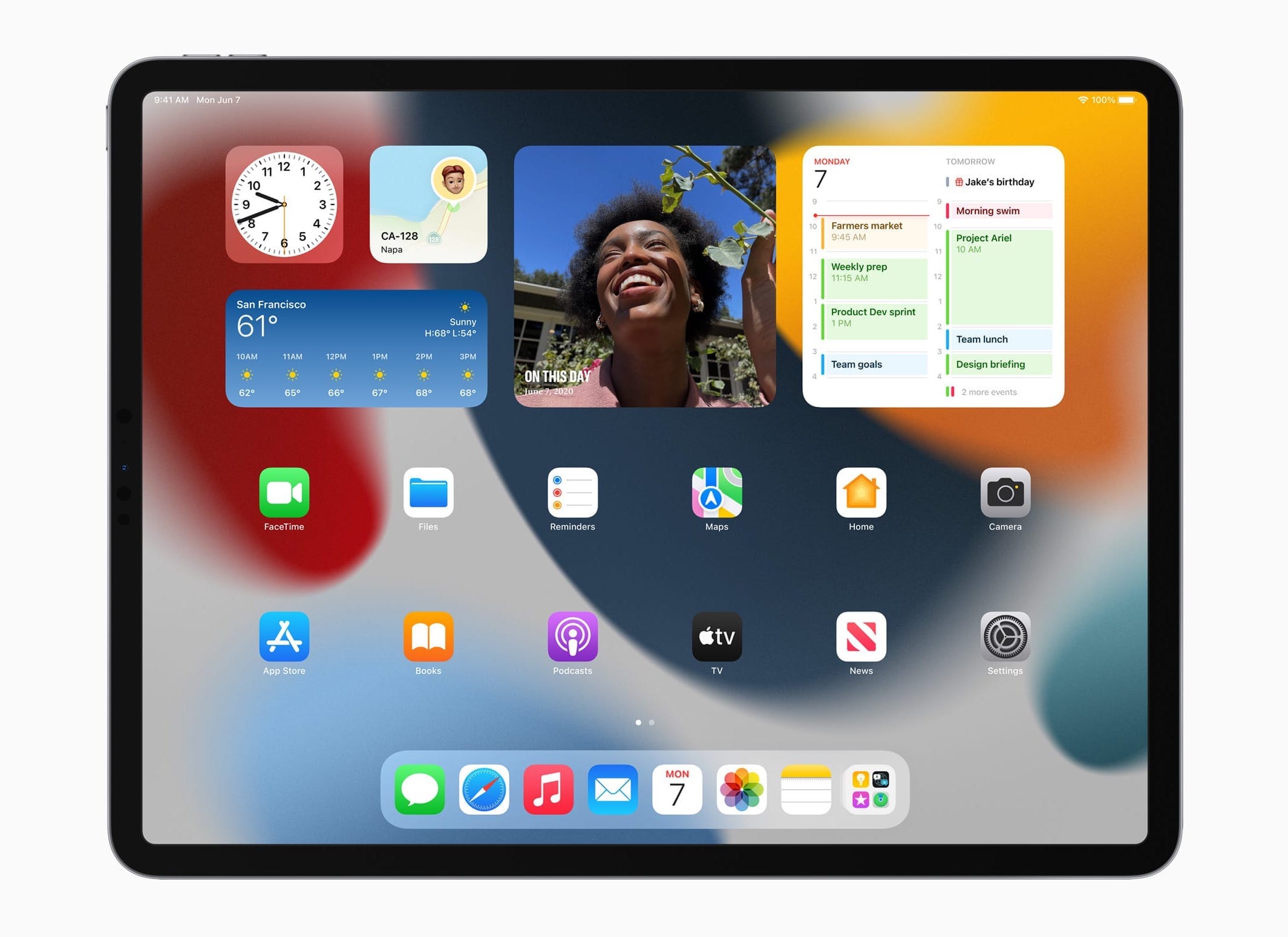 Apple、「iPadOS 15」を発表