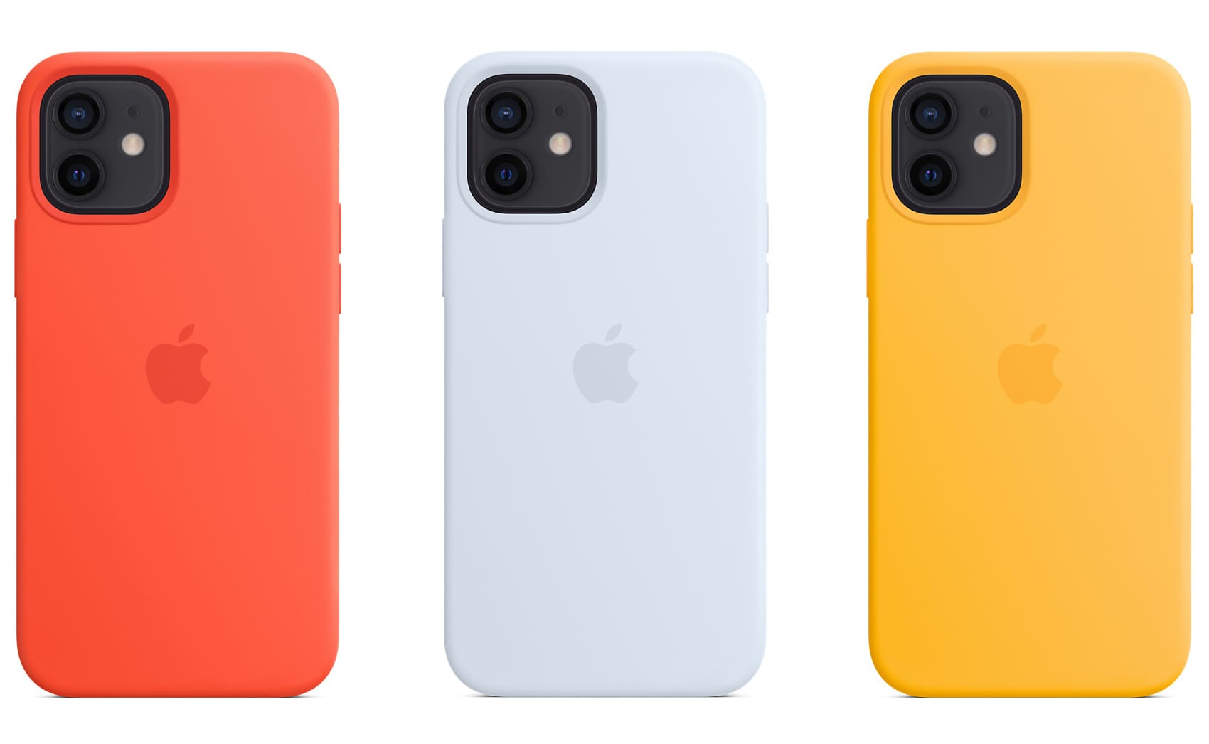 Apple、iPhone 12シリーズ用シリコーンケースの新色発売