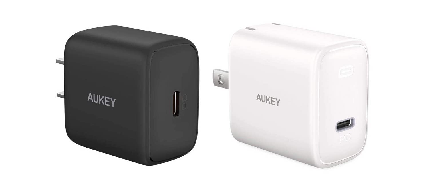 AUKEYの20W USB-C充電器が20%オフ、本日限り