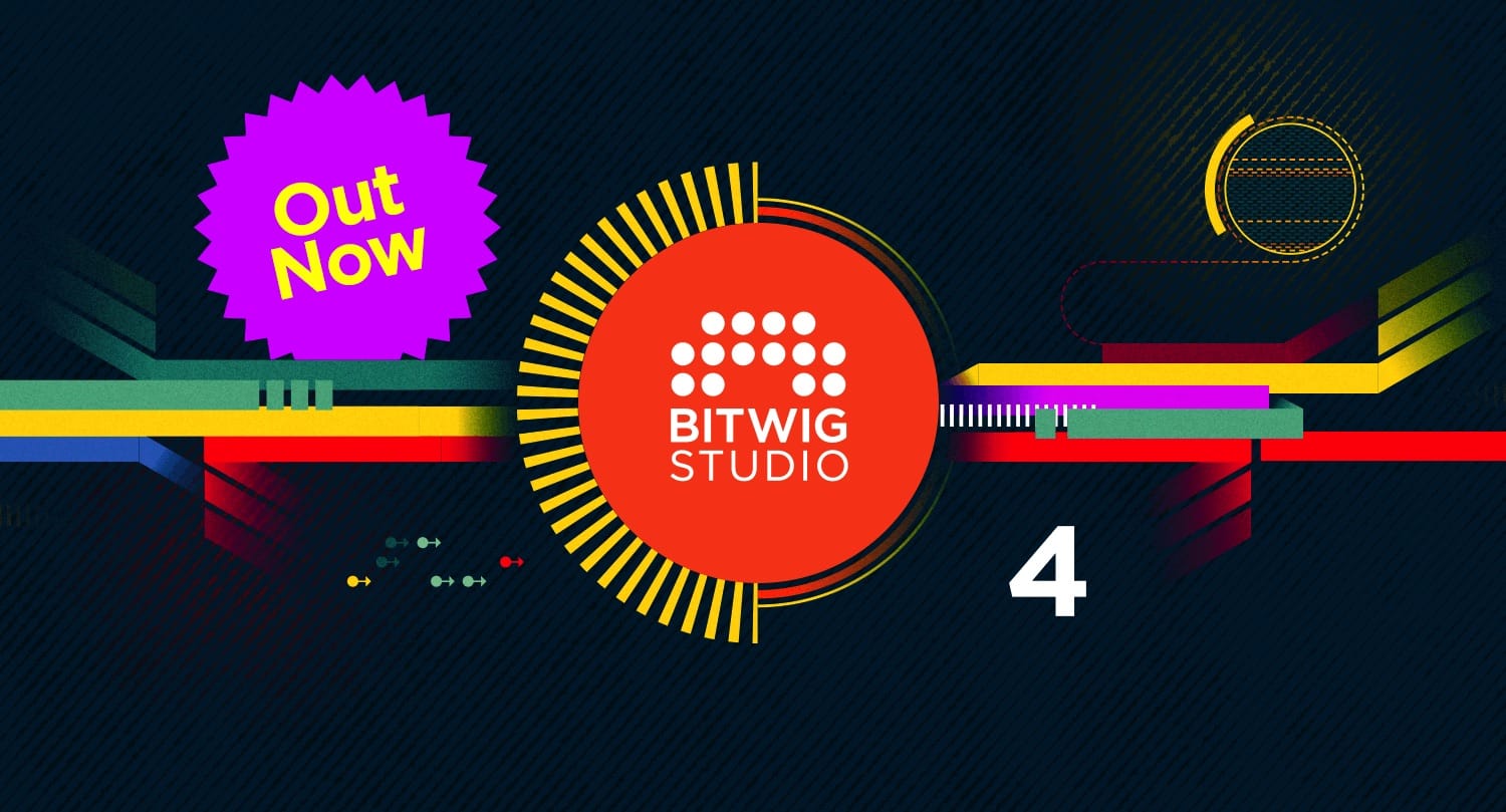 Bitwig、日本語化された音楽制作ソフトウェア「Bitwig Studio 4」リリース