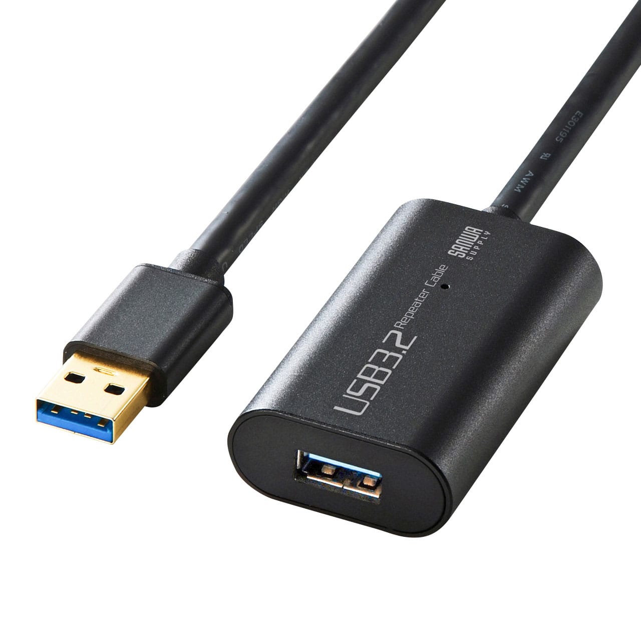 サンワサプライ、USB 3.2 Gen 1アクティブリピーターケーブルを発売
