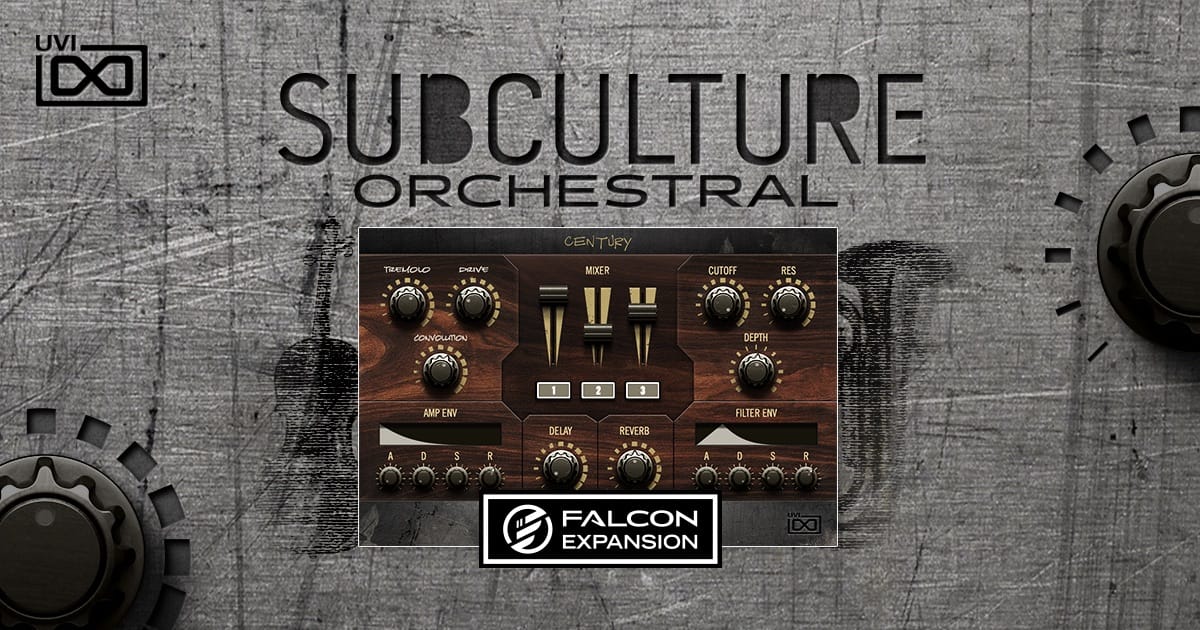 UVI、Falconエクスパンション「SubCulture Orchestral」発売