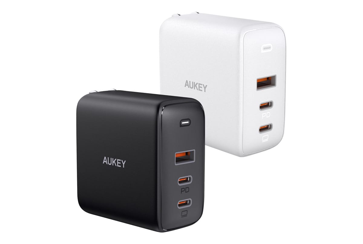 AUKEYの90W出力3ポートUSB充電器が30%オフ