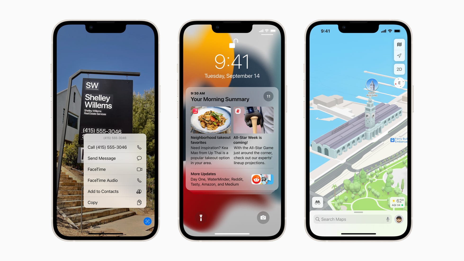 Apple、「iOS 15」「iPadOS 15」「watchOS 8」「tvOS 15」をリリース