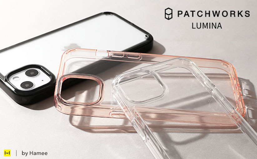 Hamee、iPhone 13 シリーズ用クリアケース「PATCHWORKS LUMINA」発売