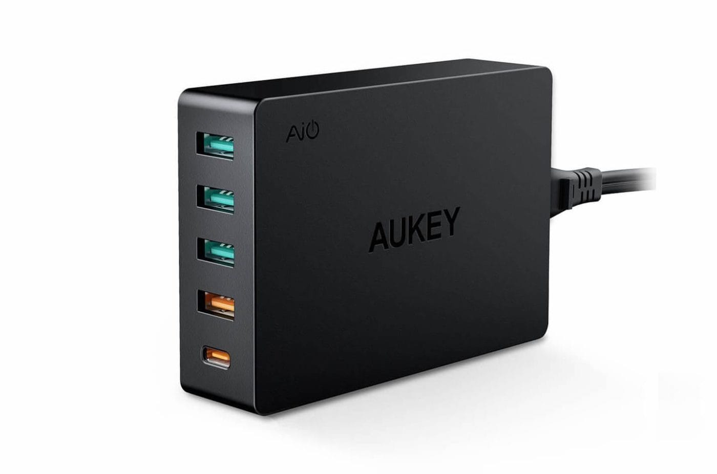 AUKEYの5ポートUSB充電器が40%オフ