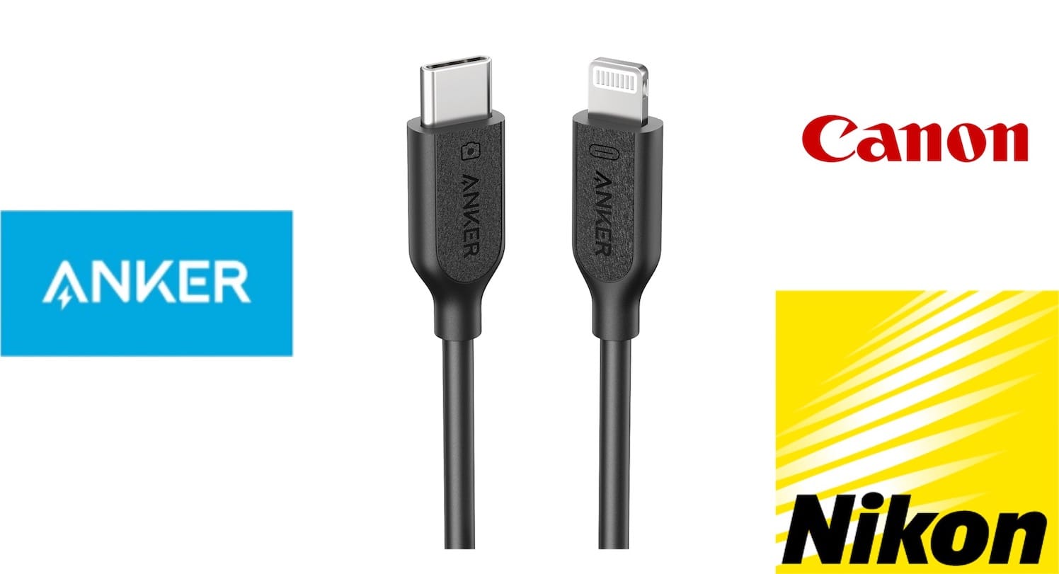 Anker、カメラ専用USB-C – Lightningケーブル発売