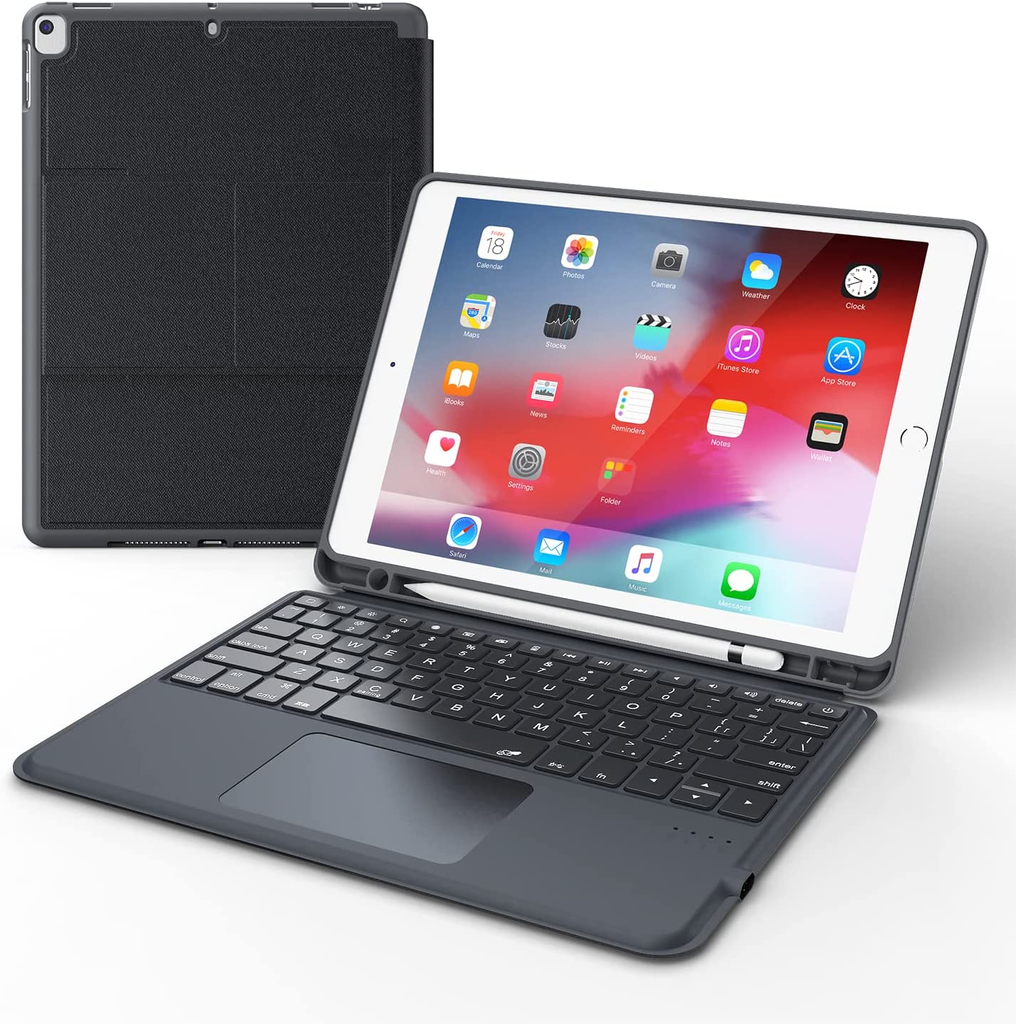 iClever、第9世代iPadなどに対応したタッチパッド付きキーボードケース発売