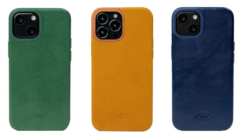 alto、iPhone 13シリーズ用レザーケース発売