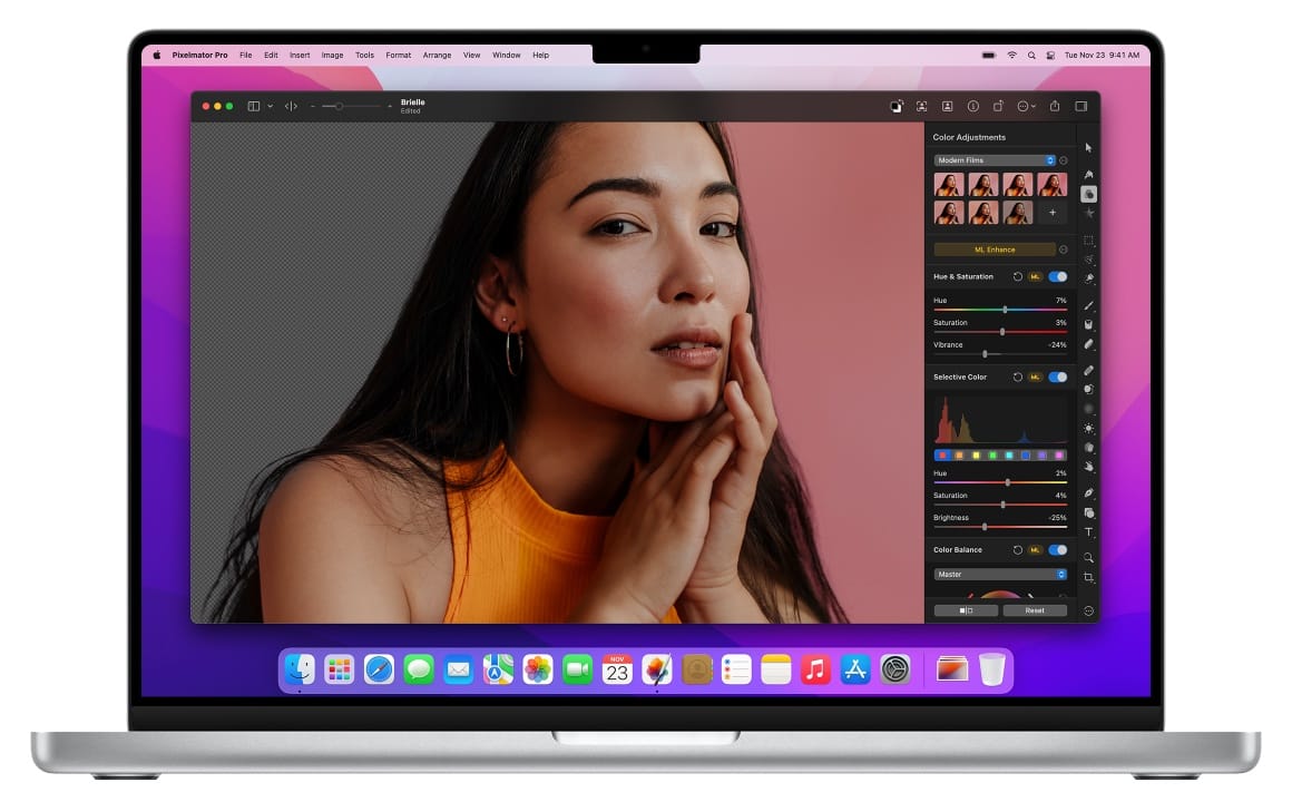 ブラックフライデー：「Pixelmator Pro」が50%オフ