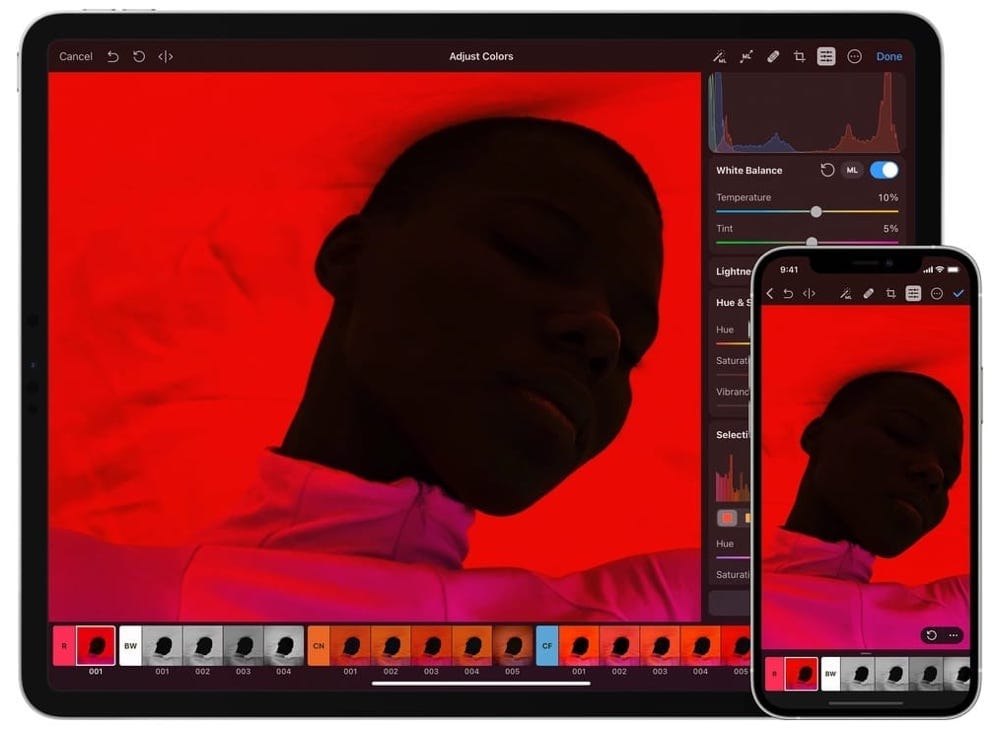 「Pixelmator Photo」がiPhoneに対応