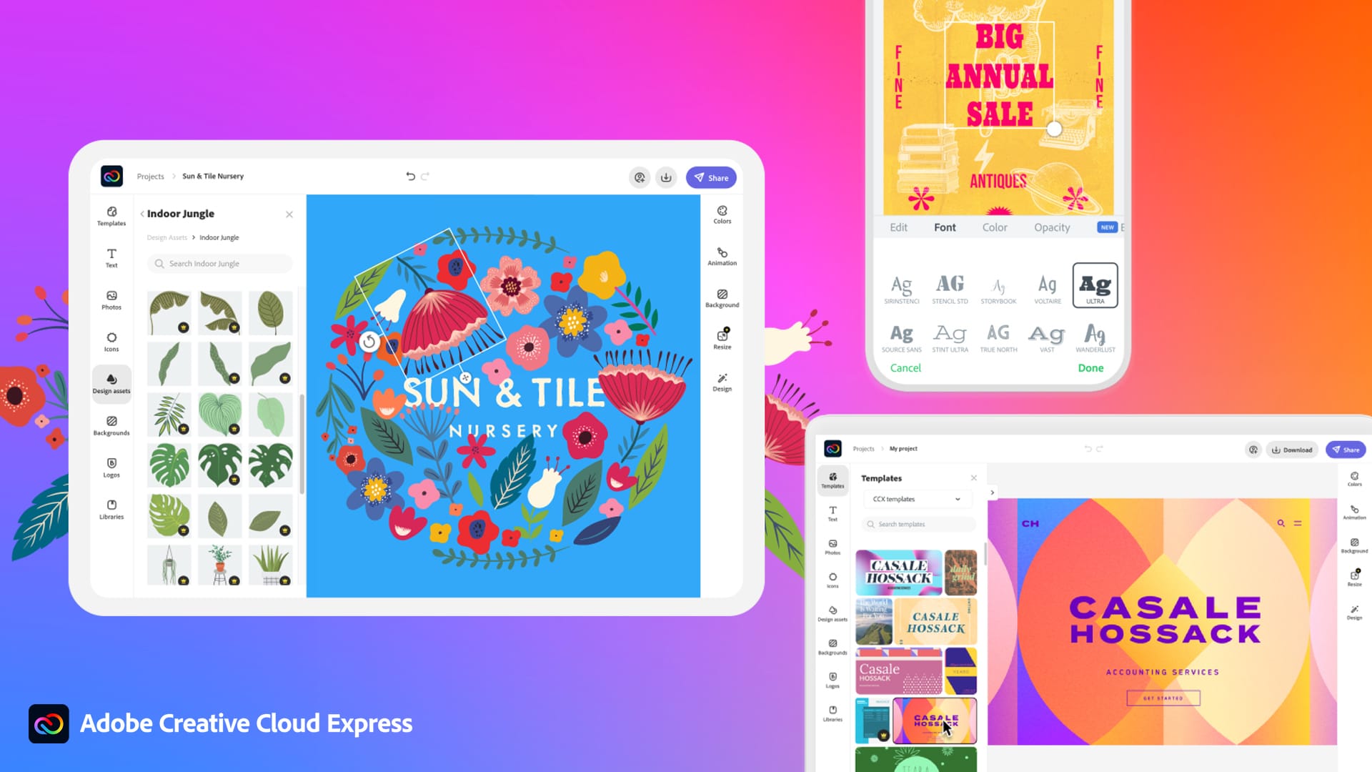 Adobe、ウェブとモバイルでクリエイティブコンテンツを作成できる「Creative Cloud Express」を発表