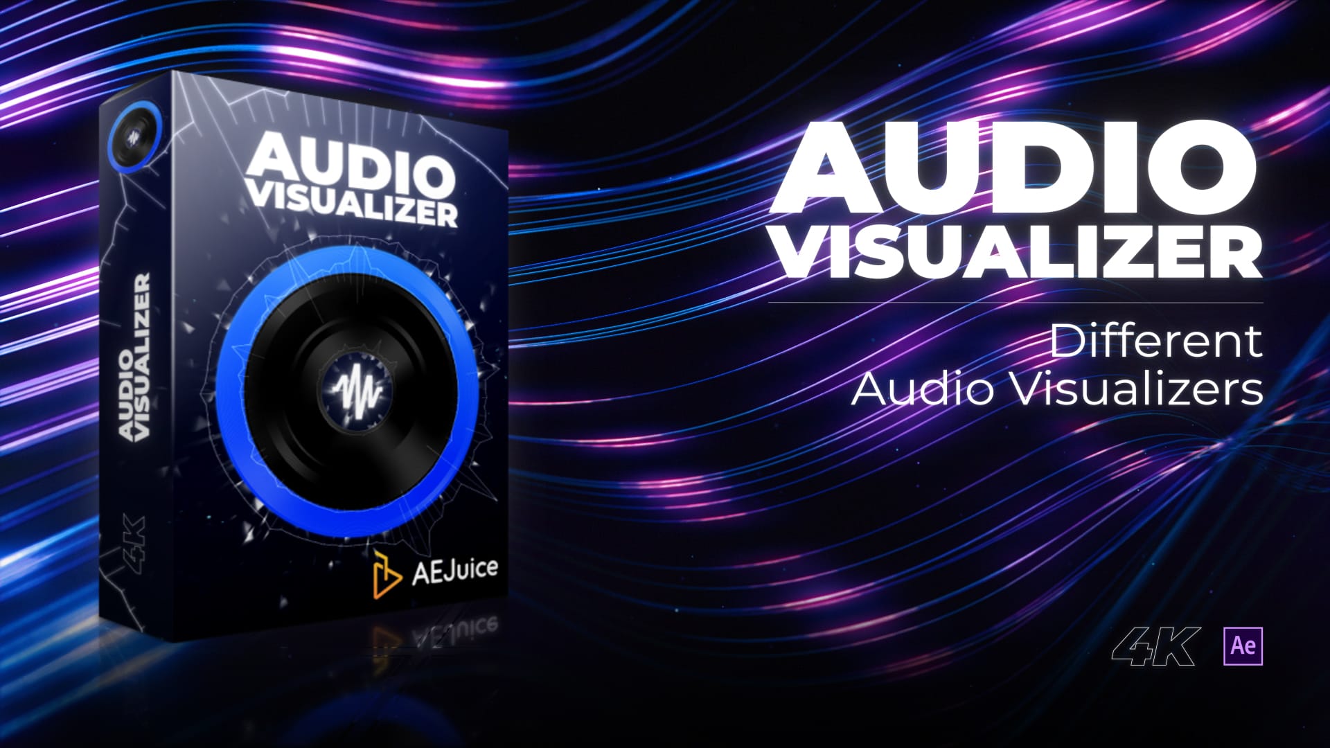 フラッシュバック、AEJuiceのAfter Effects用オーディオビジュアライザー発売