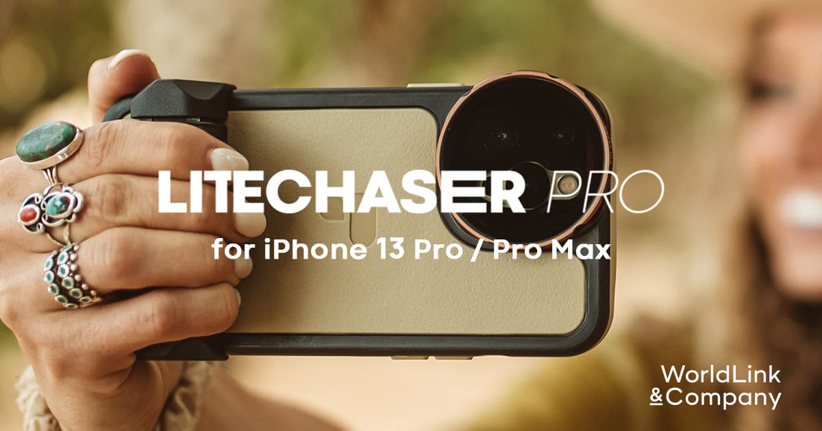 iPhone 13 Pro/Maxで本格的な撮影ができるフィルタシステム「LiteChaser Pro」発売