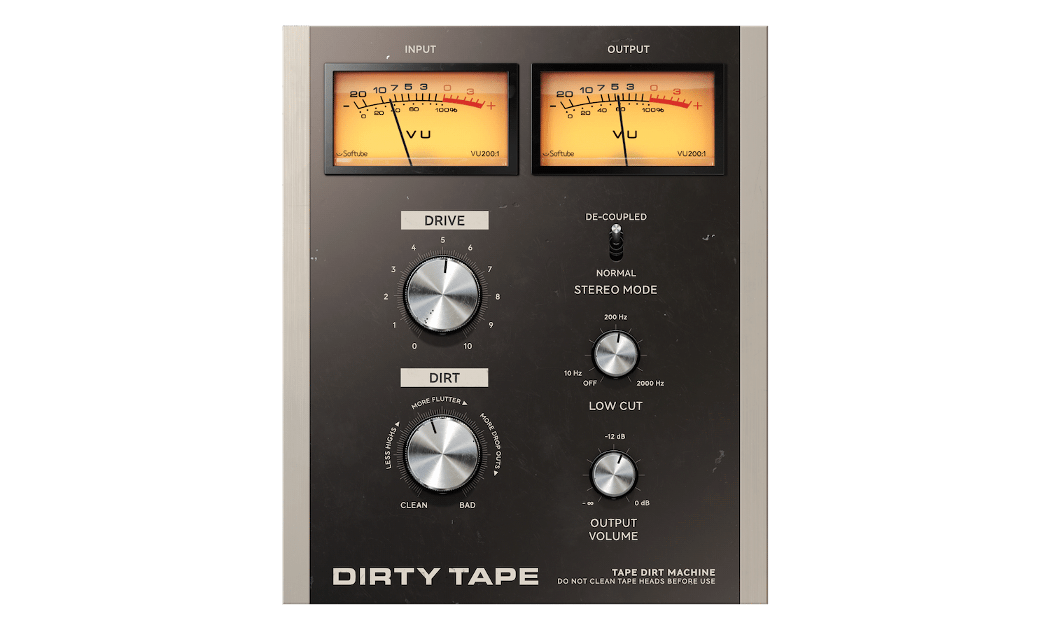 Softubeのローファイプラグイン「Dirty Tape」、1月末まで無償提供
