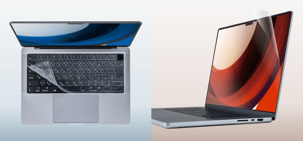 エレコム、MacBook Pro (2021)用キーボードカバー＆保護フィルムを発売