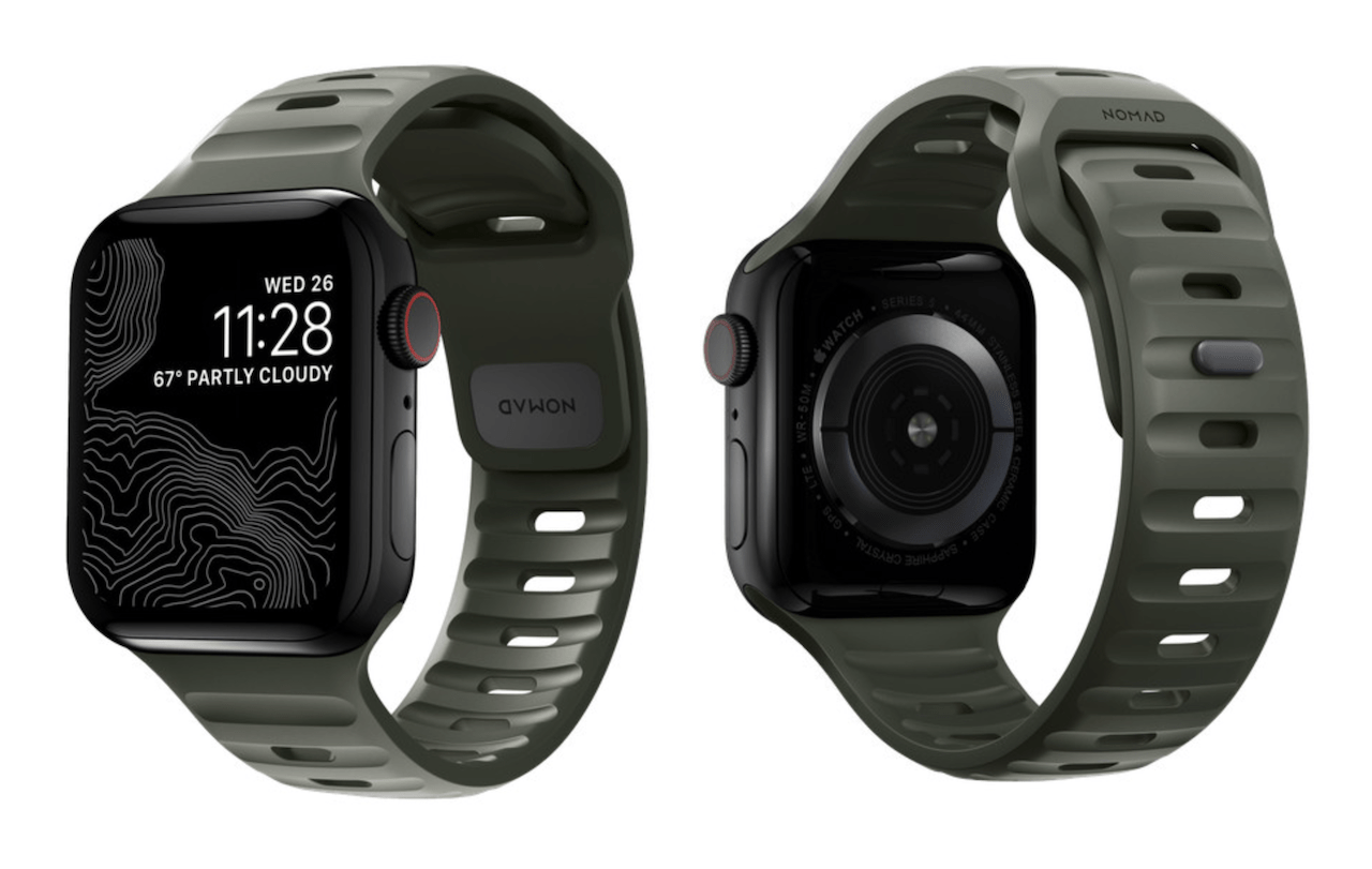 注目の福袋！ nomad AppleWatch スポーツバンド 45.44.42mm ラバー