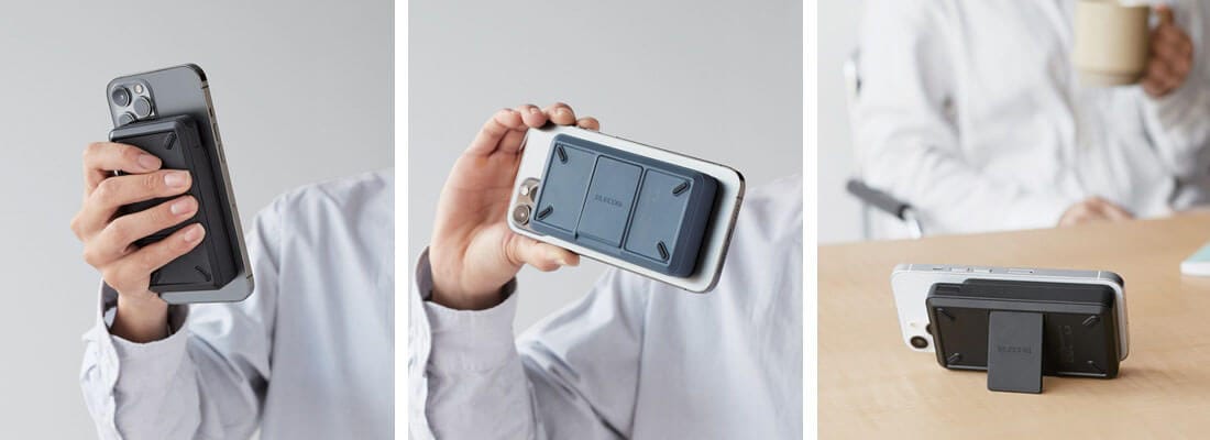 エレコム、MagSafe対応のiPhone用ワイヤレスモバイルバッテリーを発売