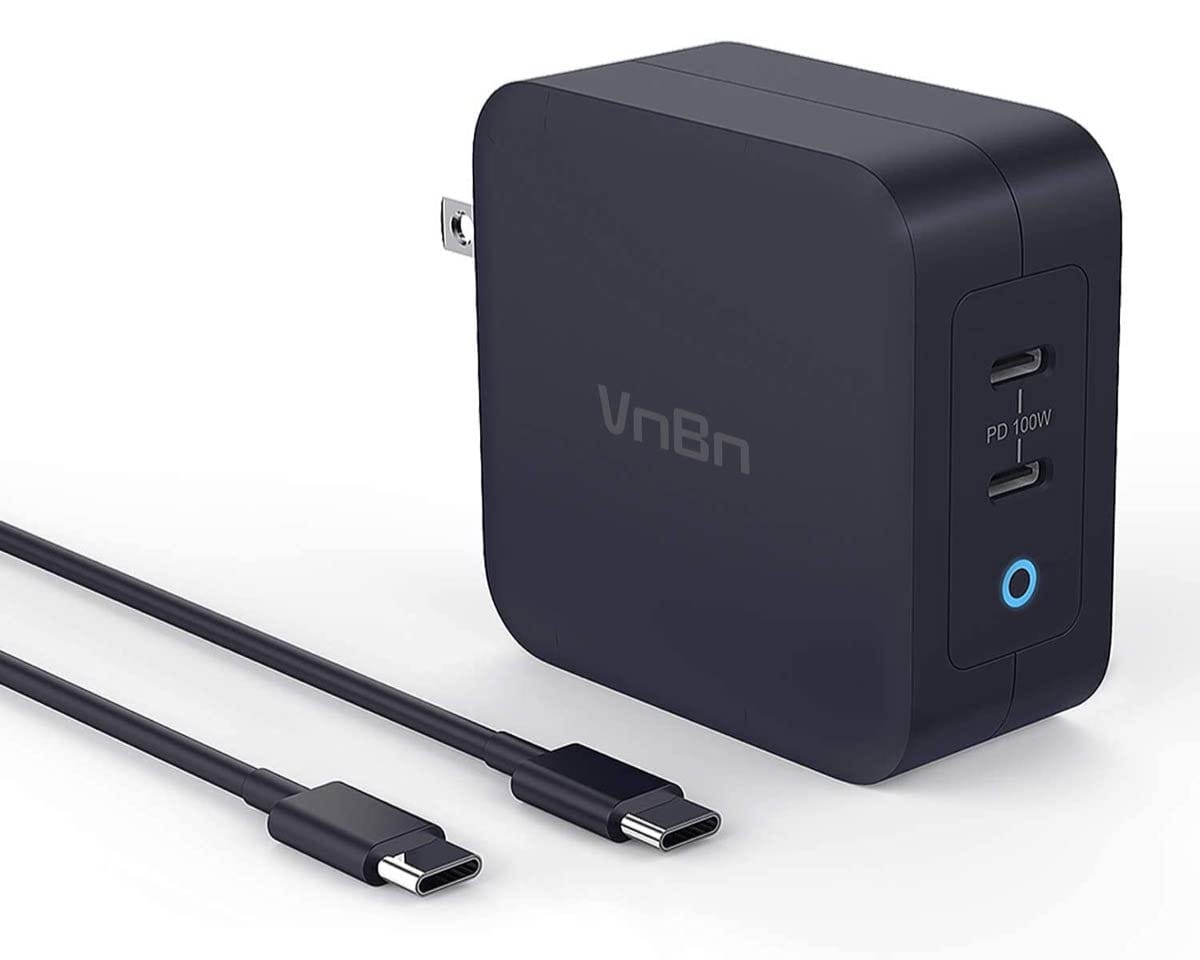 VnBnの100W 2ポートUSB-C充電器が15%オフ