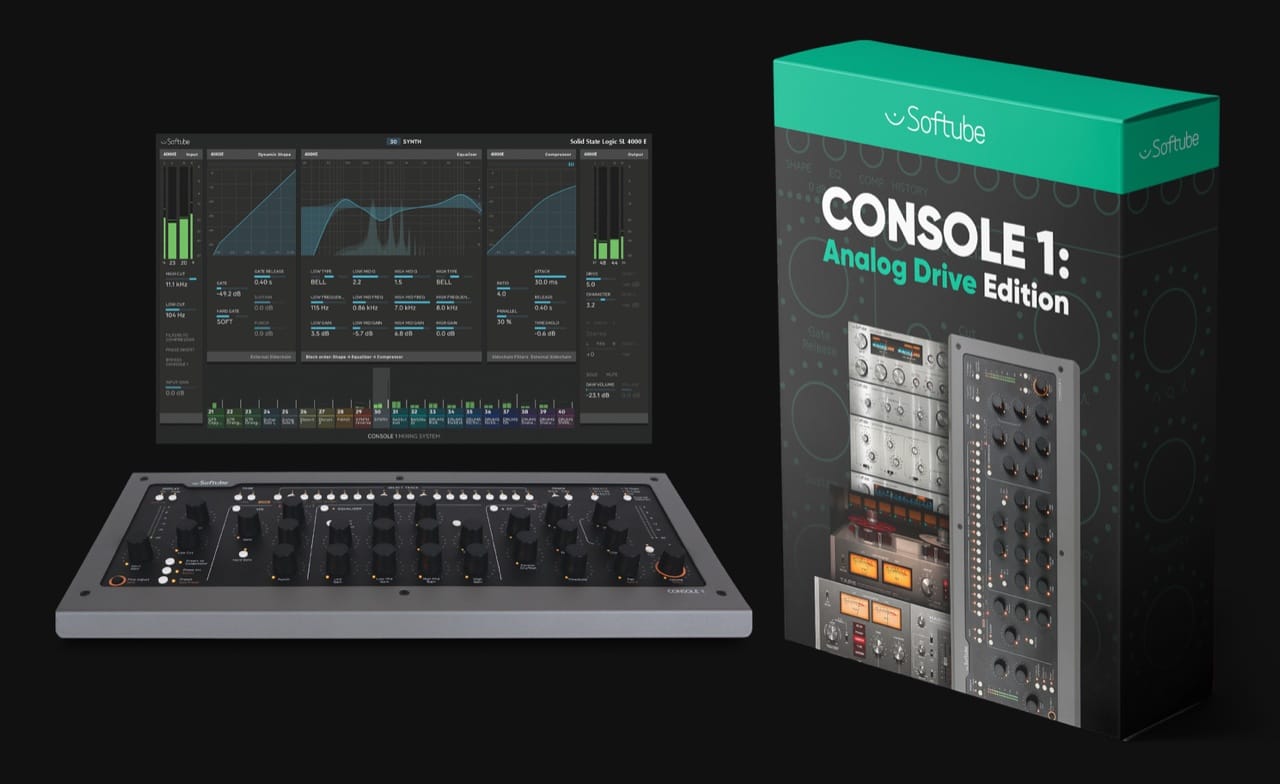 Softube、「Console 1」購入者に4種類のプラグインを無償提供
