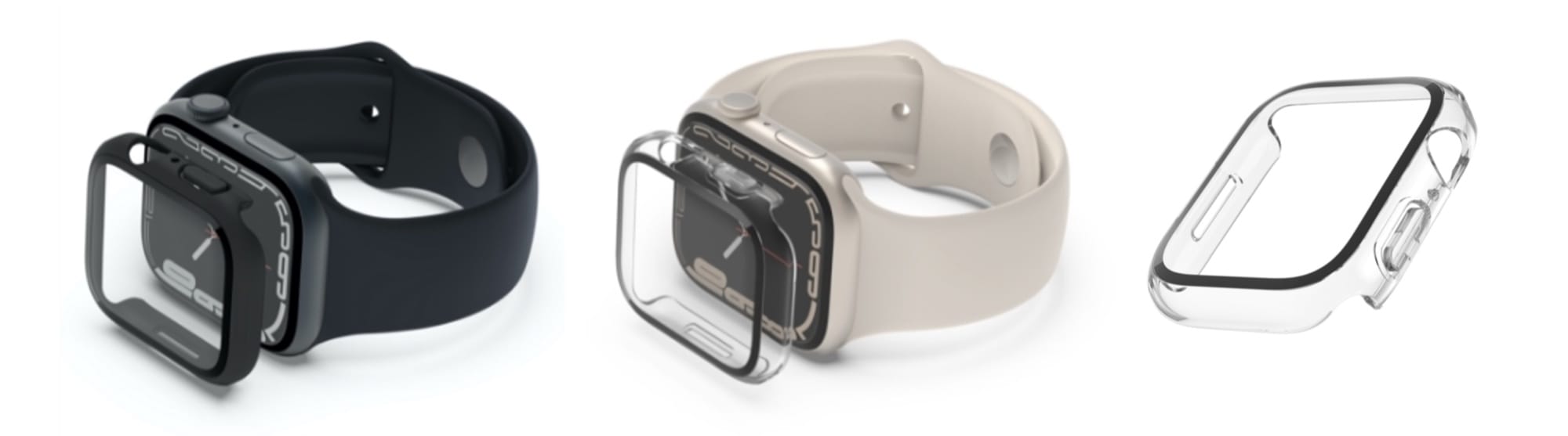 ベルキン、Apple Watch用スクリーンプロテクター一体型ケース発売