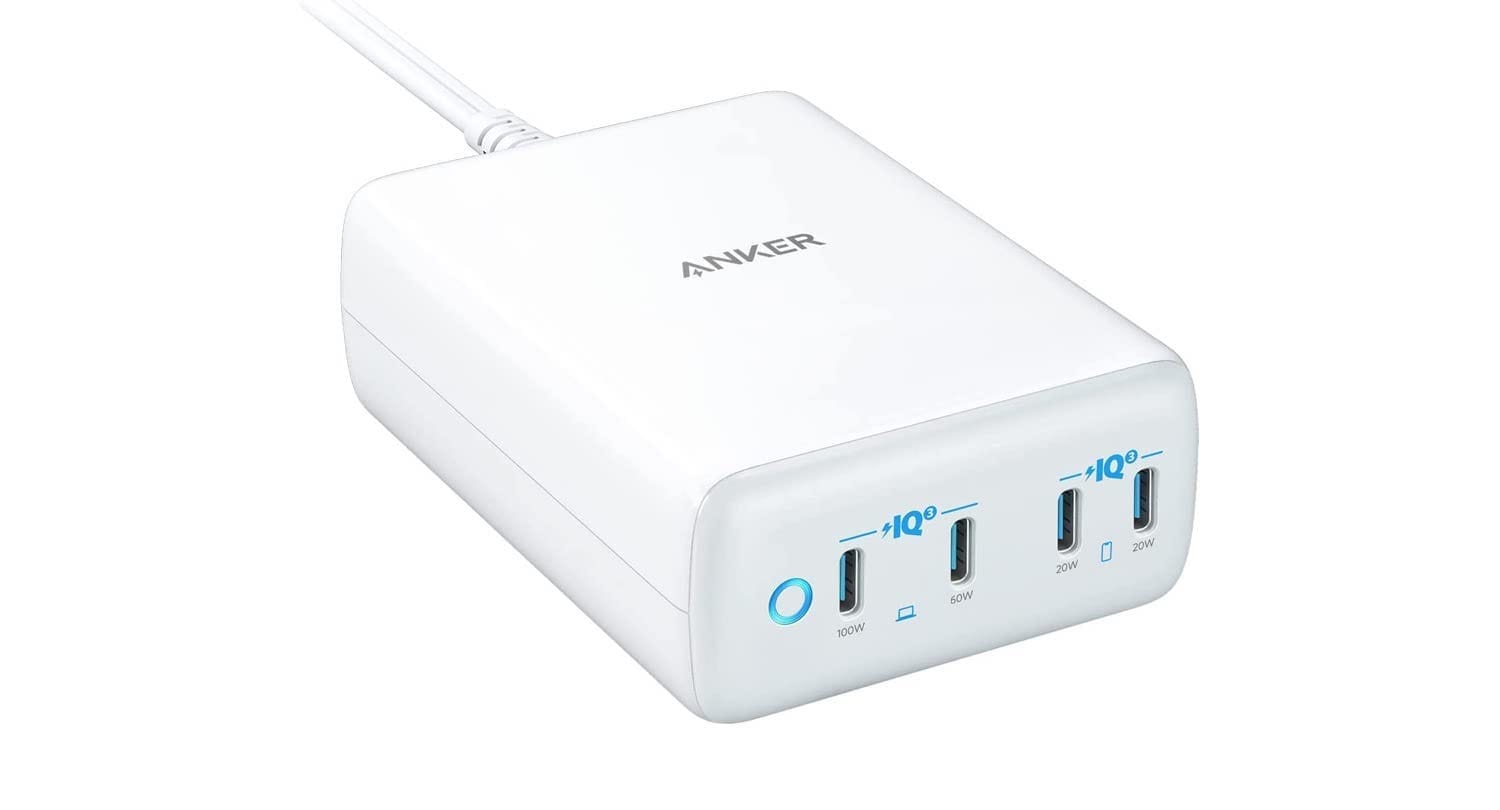 Anker、120W 4ポートUSB-C充電器を発売