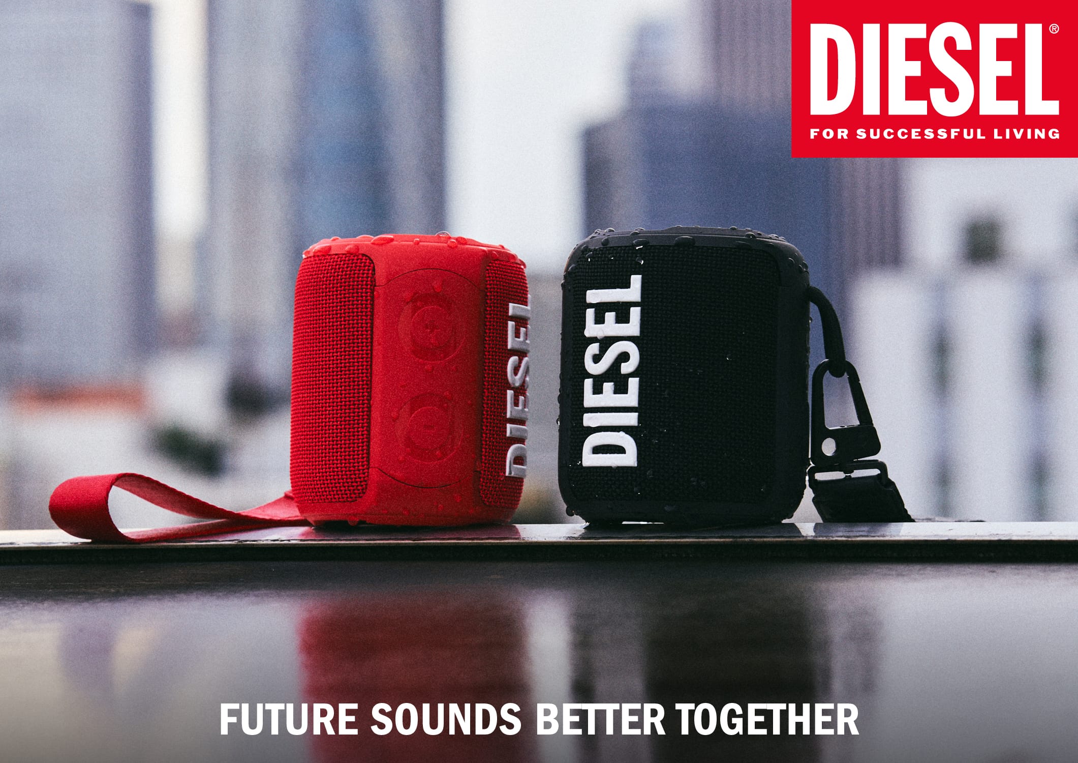 DIESEL、ポータブルBluetoothスピーカーを発売