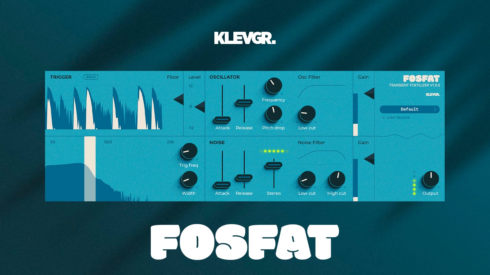 KLEVGR.、トランジェントプラグイン「Fosfat」をリリース