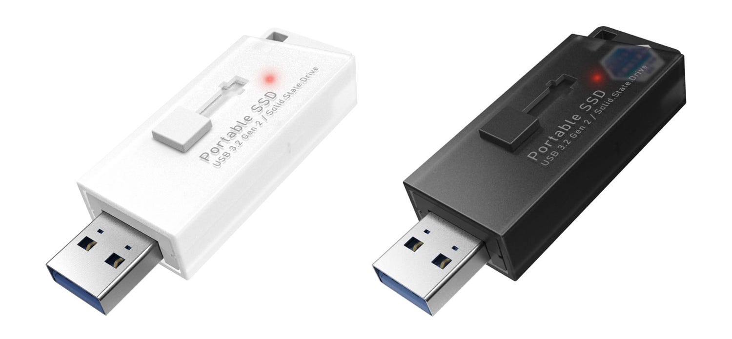 ロジテック、USB-C変換アダプタが付属したスティック型SSDを発売　抗菌・抗ウイルスモデルも