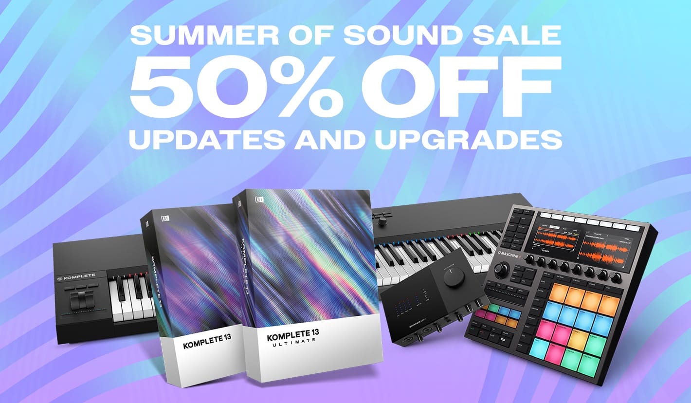 Native Instruments、最大50%オフの「Summer of Sound」セール開催