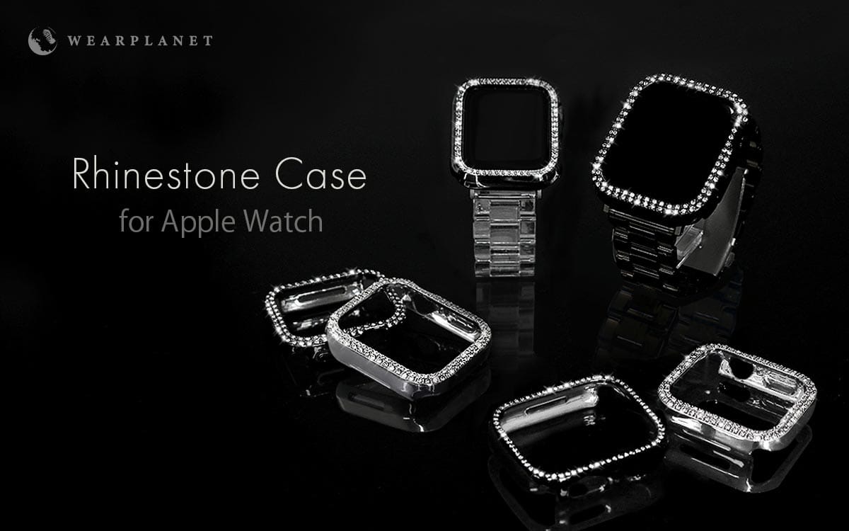 WEARPLANET、ラインストーン付きApple Watch用ケースを発売
