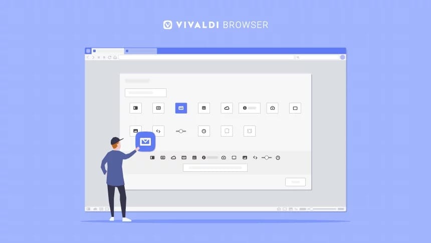 「Vivaldi 5.3」、ツールバーのカスタマイズが可能に