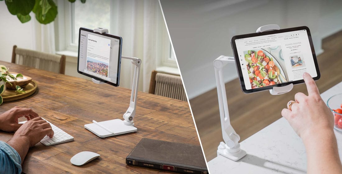フォーカル、Twelve SouthのiPhone/iPad用スタンド「HoverBar Duo」の新モデルを発売