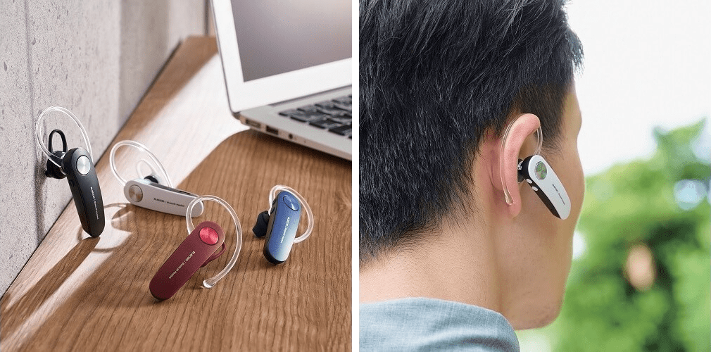 エレコム、左右どちらにも装着できるBluetooth片耳ヘッドセットを発売