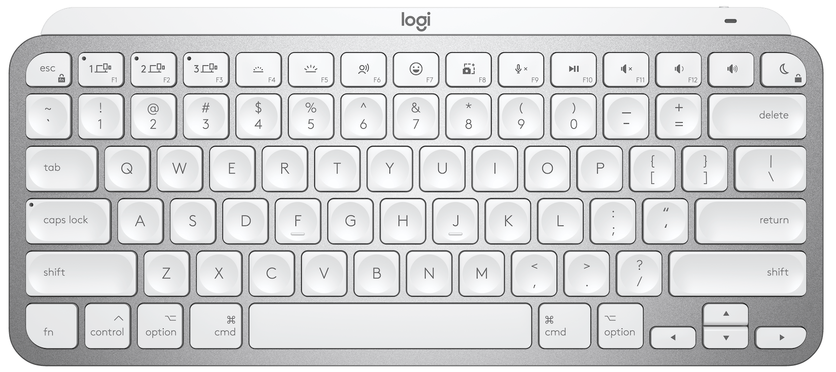 ロジクール、Mac用テンキーレスキーボード「MX KEYS MINI」を発売