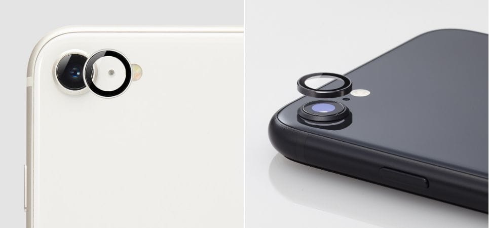 エレコム、iPhone SE＆iPad Air/mini対応のカメラレンズプロテクターを発売