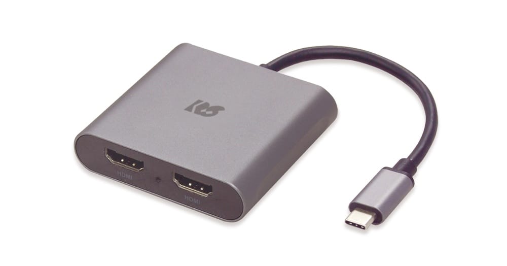 ラトック、USB-C – デュアルHDMIアダプタを発売