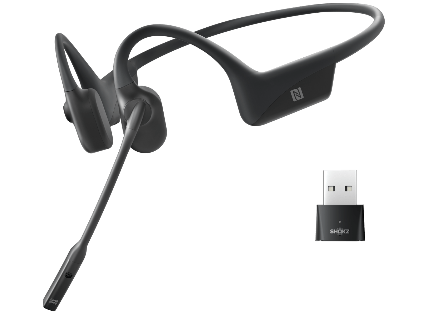 Shokz、Bluetoothアダプタ付属の骨伝導ヘッドセット「OpenComm UC」を発売