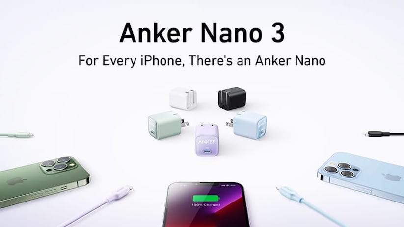 Anker、30W USB-C充電器とバイオベースのケーブルを発売