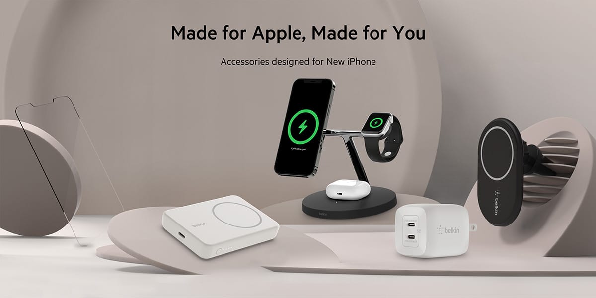 Belkin、iPhone 14シリーズ用アクセサリーを5%オフで提供