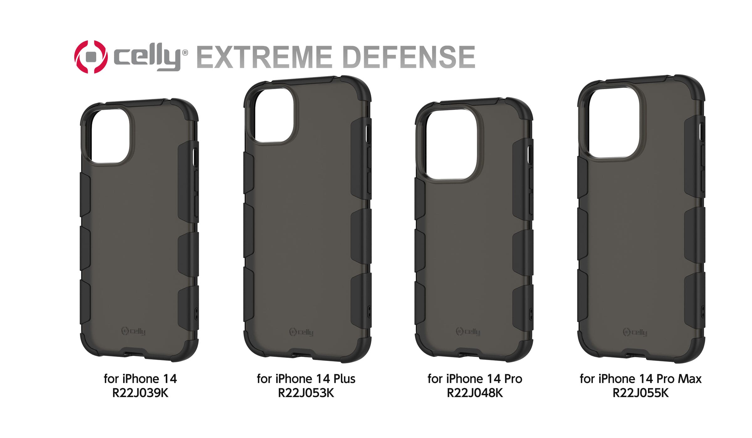 celly、iPhone 14シリーズ用耐衝撃ケース「EXTREME DEFENSE」発売