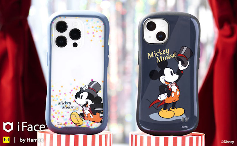 iFace、ミッキーマウスのスクリーンデビューを記念したiPhone用ケースとインナーシートを発売