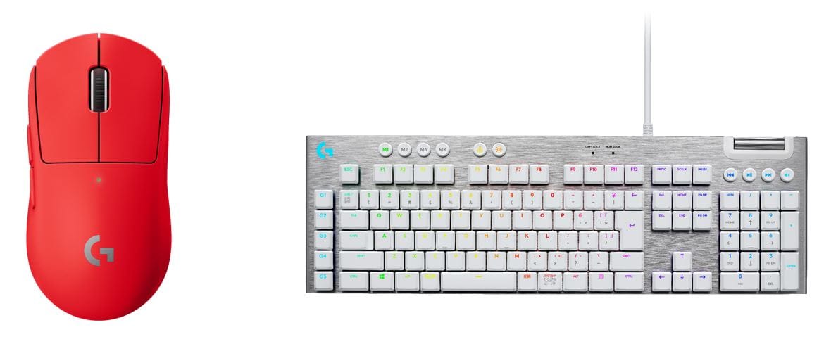 ロジクールG、ワイヤレスゲーミングマウス「PRO X SUPERLIGHT」とメカニカルゲーミングキーボード「G81」の新色発売