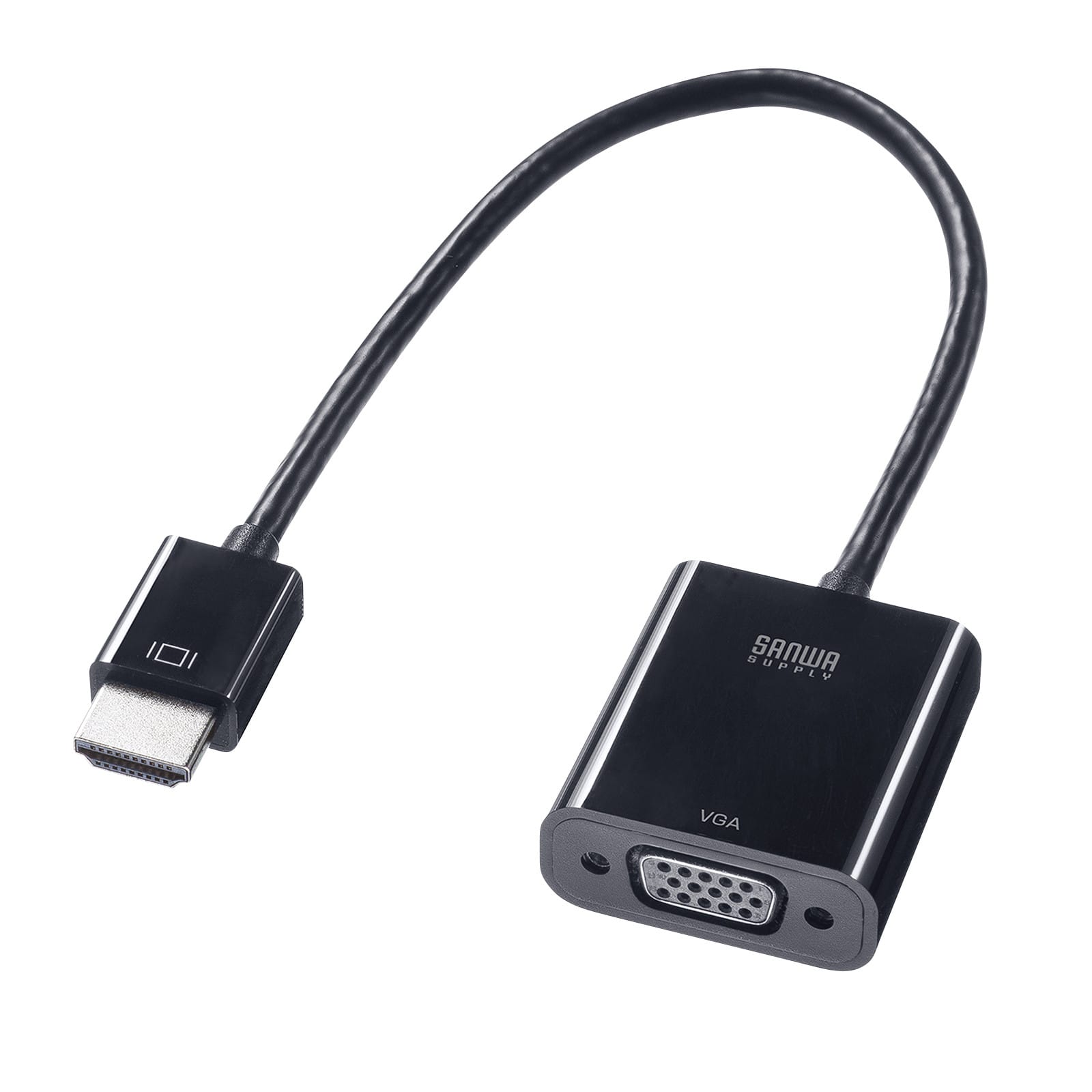 サンワサプライ、HDMI – VGA変換アダプタを発売